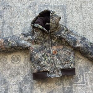 Kids Carhartt Camouflage Jacket